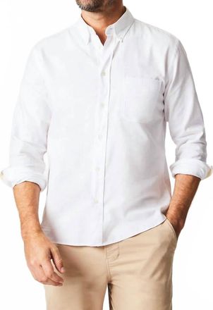 Billy Reid Tuscumbia Classic Shirt In White