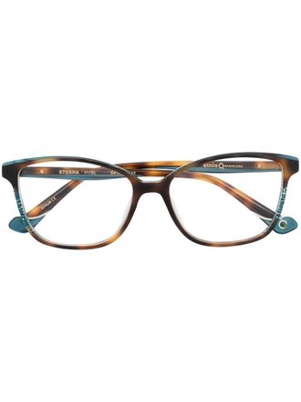 Etnia Barcelona Etosha bril met vierkant montuur - Bruin