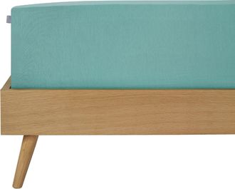 Schiesser Spannbettlaken »Jessi aus 100% Baumwolle« für Matratzen bis zu 22 cm Höhe, MADE IN GREEN by OEKO-TEX