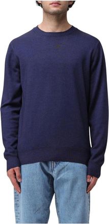 Fay Heren, Truien, Blauw, Maat: 3XL Wol