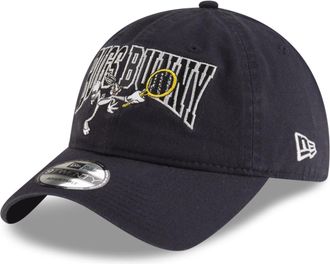 New Era 9Twenty Bugs Bunny CapEra Men/Strapback - Curved Brim Cap Baseball Metal Buckle, with Peak All-Season Spring Summer Autumn Winter - One Size Black