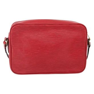 Louis Vuitton Pre-owned Vintage Cross Body Bag - Dames - Pre-owned - Rood - Maat: ONE Size Leer