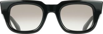 Ferragamo 49mm Small Rectangle Sunglasses in Black at Nordstrom