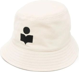 Isabel Marant Chapeau Ecru/Black Ecbk - Dames - Accessoires - Beige - Maat: 57 CM