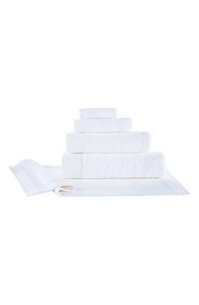 Brooks Brothers 3-Piece Solid Signature Cotton Towel Set in White at Nordstrom Rack