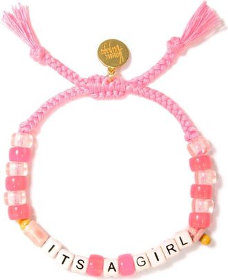 Venessa Arizaga Its a Girl Bracelet in Pink at Nordstrom