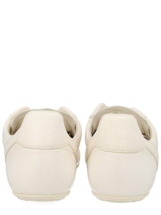 Rick Owens Lamb Leather Sneaker - White