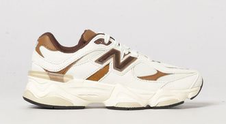 New Balance Sneakers 9060 da bambino in pelle e mesh con logo a contrasto