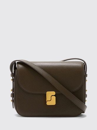 SOEUR Borsa a tracolla mini Bellissima in pelle a grana naturale