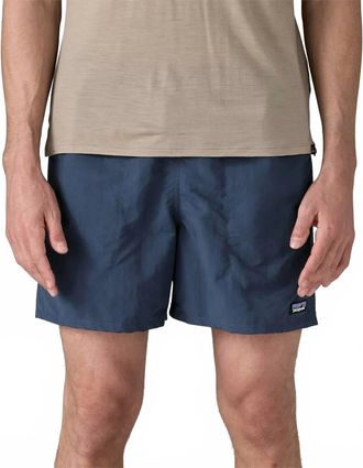 Patagonia Baggies Shorts In Peace Patch Utility Blue