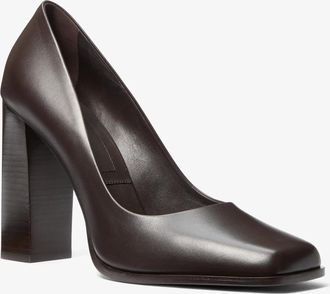 Michael Kors Jeanne Leather Pump