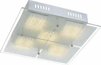Globo Lighting Lampada da soffitto a LED da 17,5 watt Lampada da soffitto Globo 68530-5