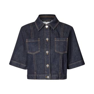 Baum Und Pferdgarten No 05 Shirt - Dames - Blouses & Shirts - Blauw - Maat: L Katoen
