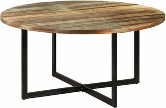 vidaXL Vidaxl - Mesa de comedor madera maciza reciclada 150x75 cm