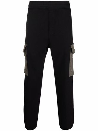 Neil Barrett cargo-pocket trousers - men - Viscose/Polyurethane/Spandex/Elastane/Cotton - L - Black