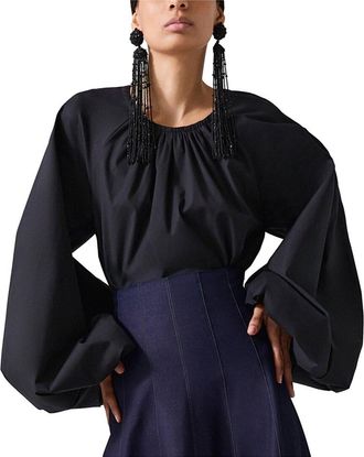 Carolina Herrera Crewneck Top