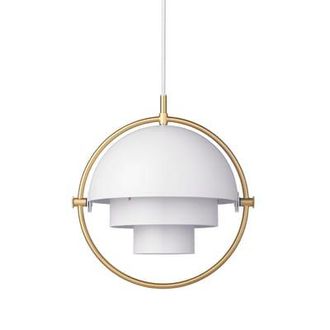 GUBI Pendant Multi-Lite - White - Metal - Designer Louis Weisdorf