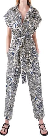 Chufy Nama Jumpsuit In Maali White