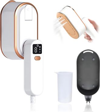OEM Plancha De Vapor Port&aacute;til Heat Up Para Ropa, Con Rotaci&oacute;n De 180&deg;, 3 Modos De Vapor, Apta Para Uso En Seco Y H&uacute;medo, Ideal Para Viajes, Residencias De
