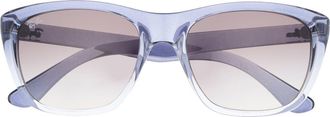 Ray-Ban 60mm Square Sunglasses in Transparent Blue at Nordstrom Rack