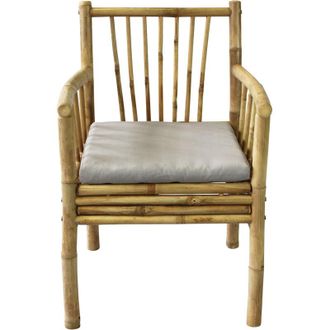 Milani Home Caelia - poltrona da giardino in bamboo