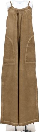 Uma Wang Tuta Intera Paul Wide-Leg Cotton Jumpsuit