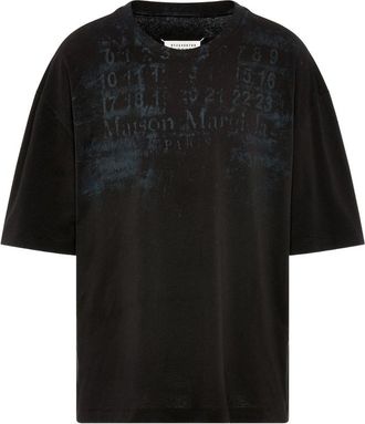 Maison Margiela Logo-print Oversized T-shirt