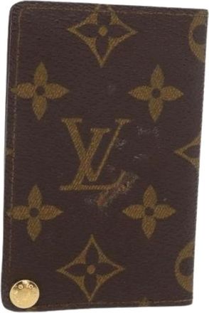 Louis Vuitton Pre-owned Wallets, female, Brown, Size: ONE SIZE Pre-owned Canvas Wallet