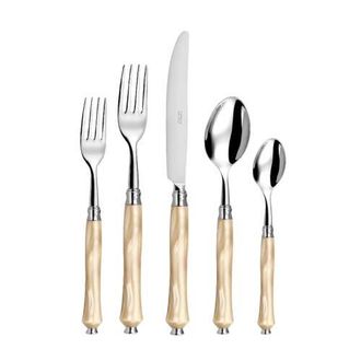 Capdeco Pluton - 5 Piece Place Setting in Horn at Nordstrom