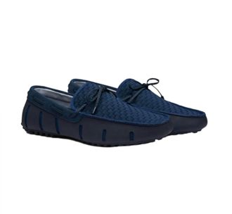 Swims Mens The Woven Driver Loafer In Navy