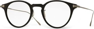 Oliver Peoples Occhiali tondi - Nero