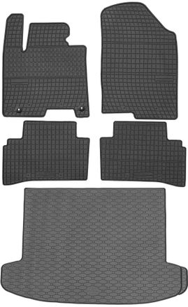 OEM Hyundai Tucson Iv Suv A Partir De 2020 Set - Alfombrillas De Goma Para Coche + Alfombrilla Para Maletero