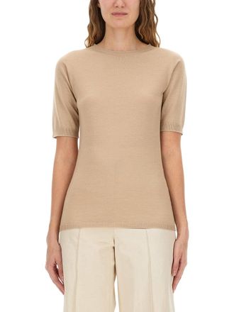 Fabiana Filippi Cashmere And Silk Knit T Shirt