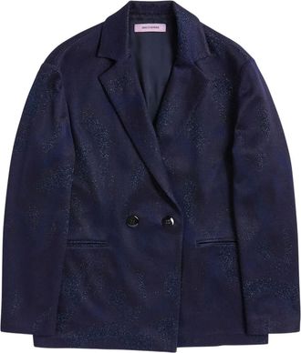 MACCAPANI Blazer Tats con glitter - Blu