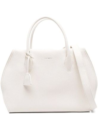 Coccinelle Medium Lord tas met handvat - Wit