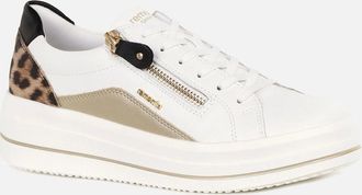 Remonte Womens Magenta Womens Trainers - White Lea Leo - Size: 3.5