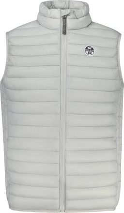 North Sails Mouwloze Polyamide Jas - Heren - Bodywarmers - Grijs - 2XL - Jassen