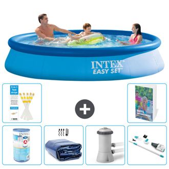 Intex Piscina Easy Set Redonda - 366x76 Cm - 7-piezas S27