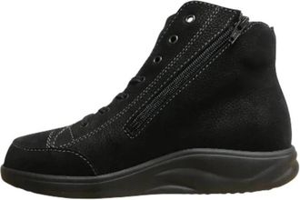 Finn Comfort Holten Boot - Dames - Veterlaarzen - Zwart - 37 1/2 EU - Leer - Schoenen