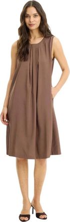 In Front IN Front, Kleedjes, Dames, Bruin, 2Xl, Midi Jurk