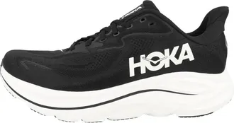 Hoka One One One Womens Clifton 10 Road Running Shoes - Black/White