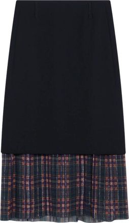Dries Van Noten Mujer, Faldas, Azul, Talla: S