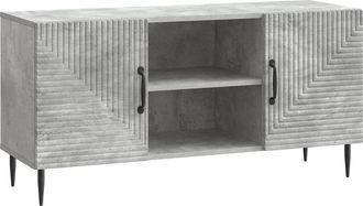 vidaXL Mueble De Tv Gris Hormig&oacute;n 102 X 34,5 X 50 Cm Vidaxl