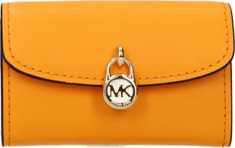 Michael Kors Oranje Leren Portemonnee