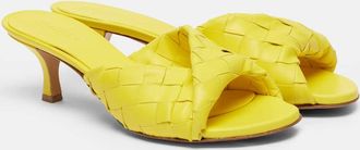 Bottega Veneta Mules Blink 50 in pelle Intrecciato