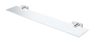 Duravit Duravit - Estante De Cristal Karree 60cm, Mate, Cromo, 0099501000