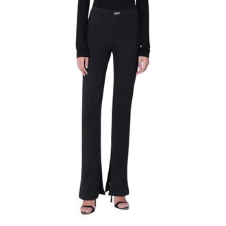 Off-white Wide Broeken - Dames - Wijde Broeken - Zwart - S - Broeken