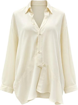 PDR Phisique Du Role Camisa Oversize - Blouses & Shirts - Mujer - Beige - XL