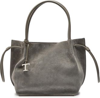 Tod's Suede Hobo bag - Grey - One Size