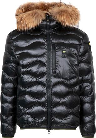 Blauer Jassen, Heren, Zwart, M, Nylon, Wave Down Jacket